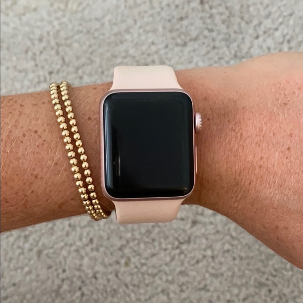 Series 2 rose gold Apple Watch